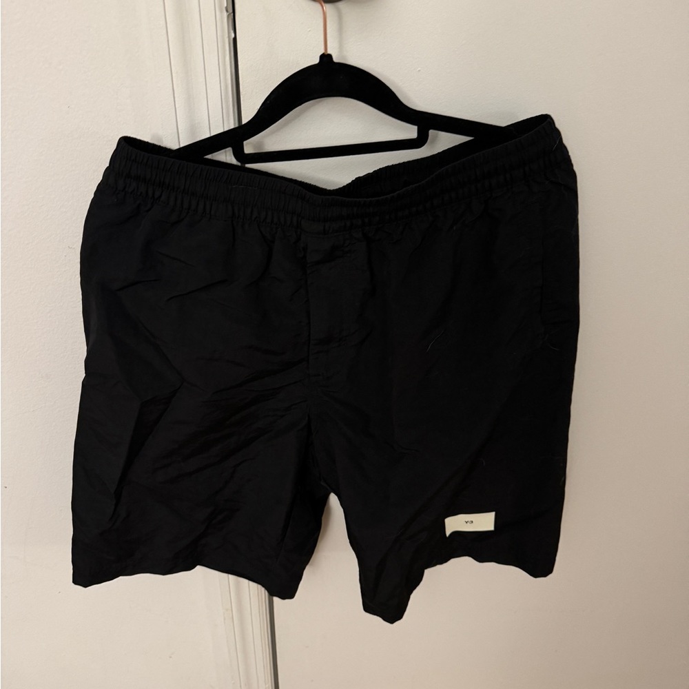 Y3 black shorts